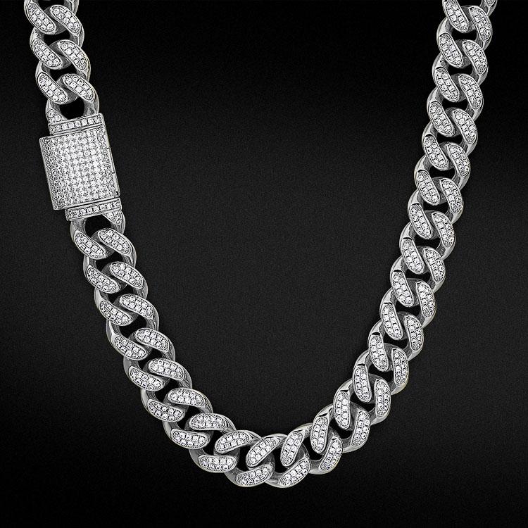  metaltree98 Heavy Cuban Link Chain Necklace Box Clasp